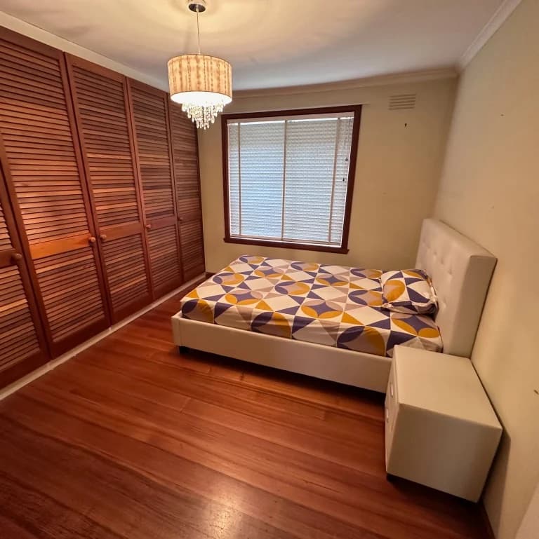 Bedroom at Careable's Heidelberg Heights supported living home