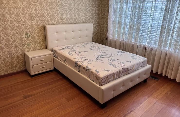 Bedroom at Careable's Heidelberg Heights supported living home